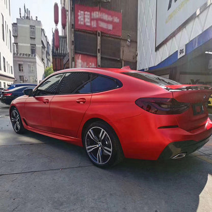 Matte Ceramic Red Car Wrap