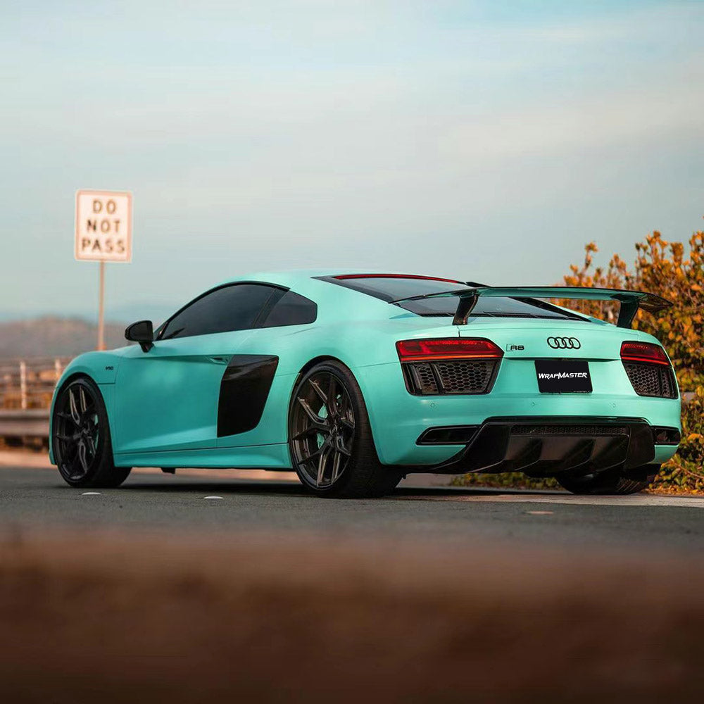 Matte Ceramic Tiffany Blue Wrap Car