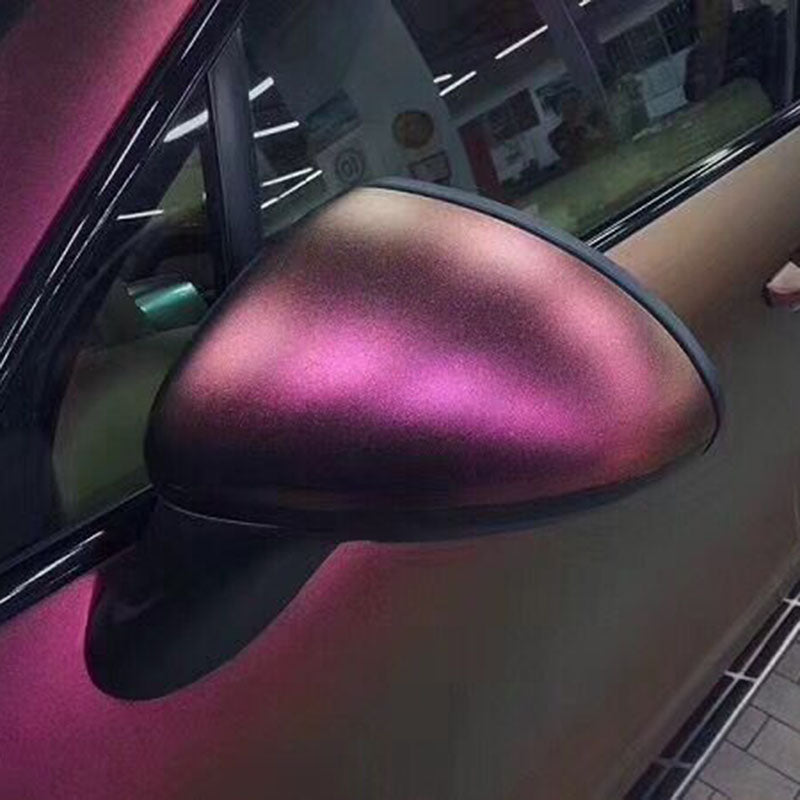 Diamonds Night Brown Red Car Wrap
