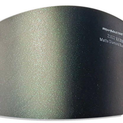 Matte Diamonds Black Green Wrap
