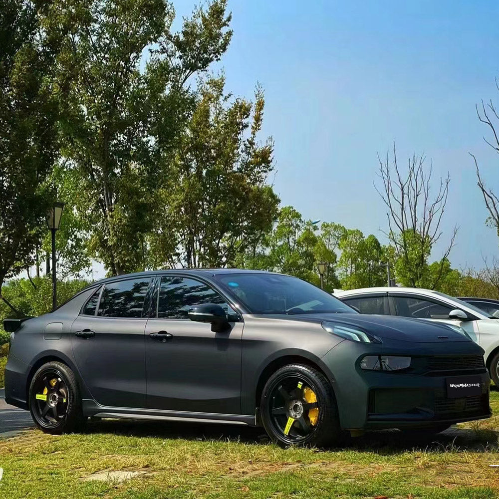 Matte Diamonds Black Green Wrap