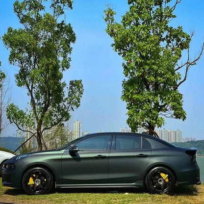 Matte Diamonds Black Green Wrap