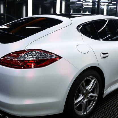 Diamond Pink White Vinyl Wrap