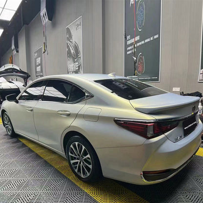 Diamond Gold White Vinyl Wrap