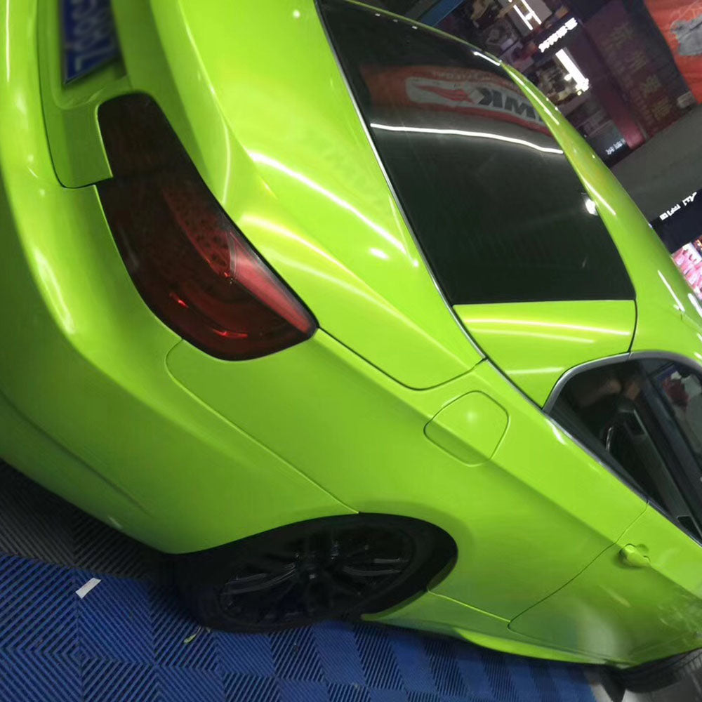 Fluorescence Yellow Color Shift Vinyl Wrap