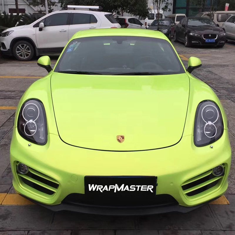 Fluorescence Yellow Color Shift Vinyl Wrap