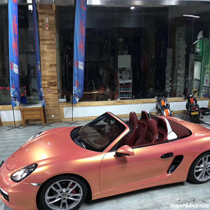 Color Shift Pink Vinyl Wrap