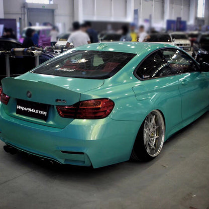 Color Shift Car Wrap Magic Gold Ice Blue