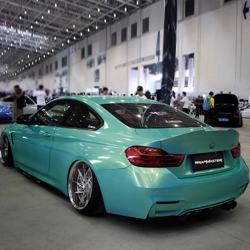 Color Shift Car Wrap Magic Gold Ice Blue