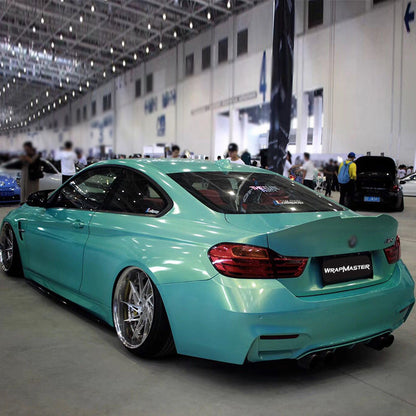 Color Shift Car Wrap Magic Gold Ice Blue