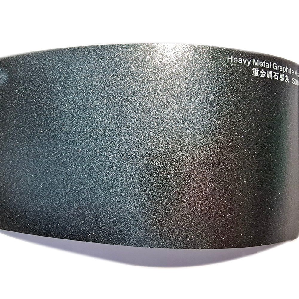 Glass Heavy Metal Graphite Grey Wrap Vinyl