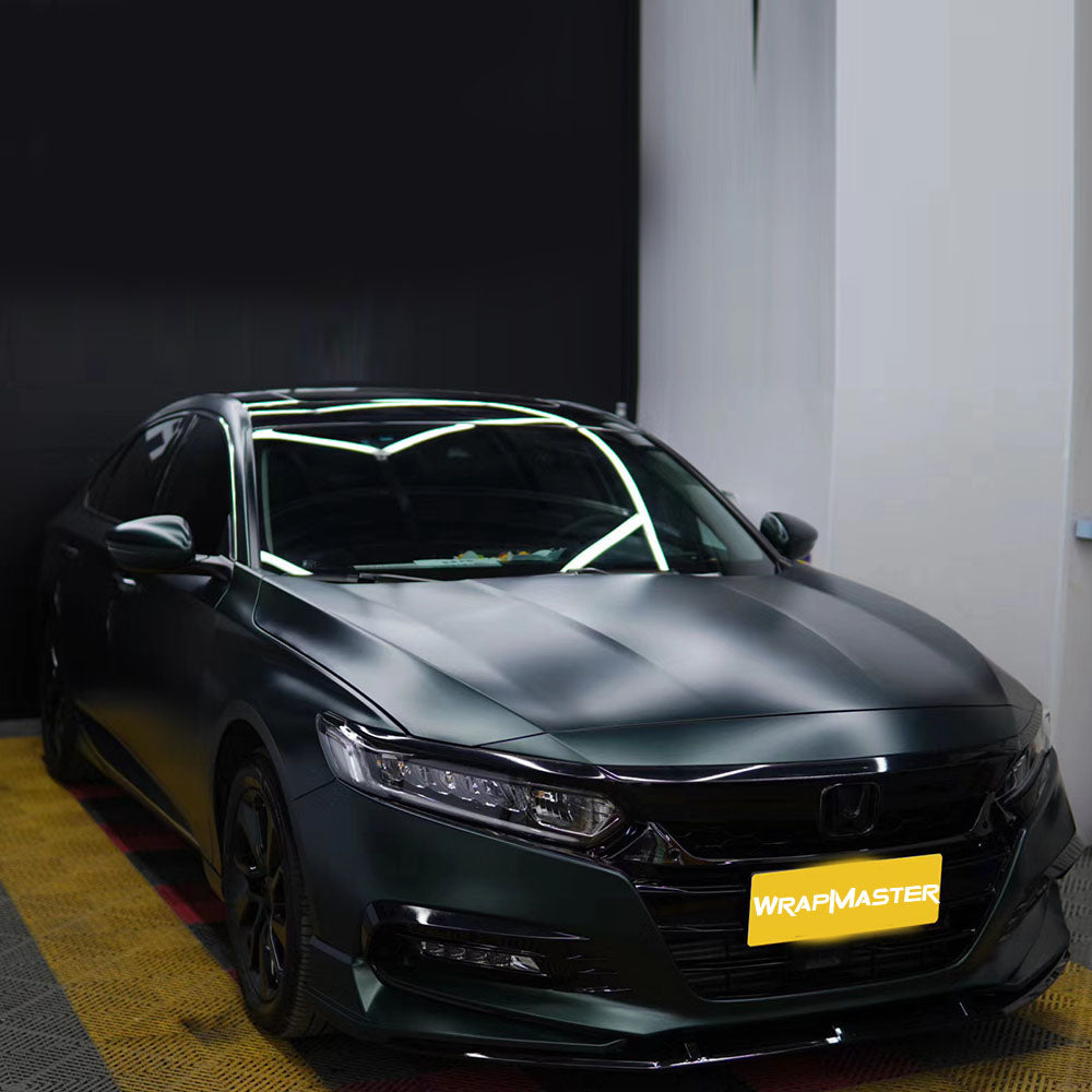 Matte Heavy Metallic Midnight Green