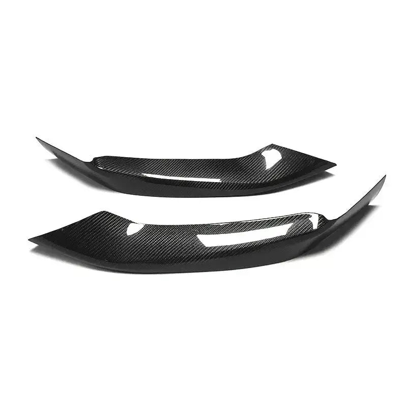 BMW G30 G38 M Sport MP Style Dry Carbon Front Lower Splitters, 2 Pieces