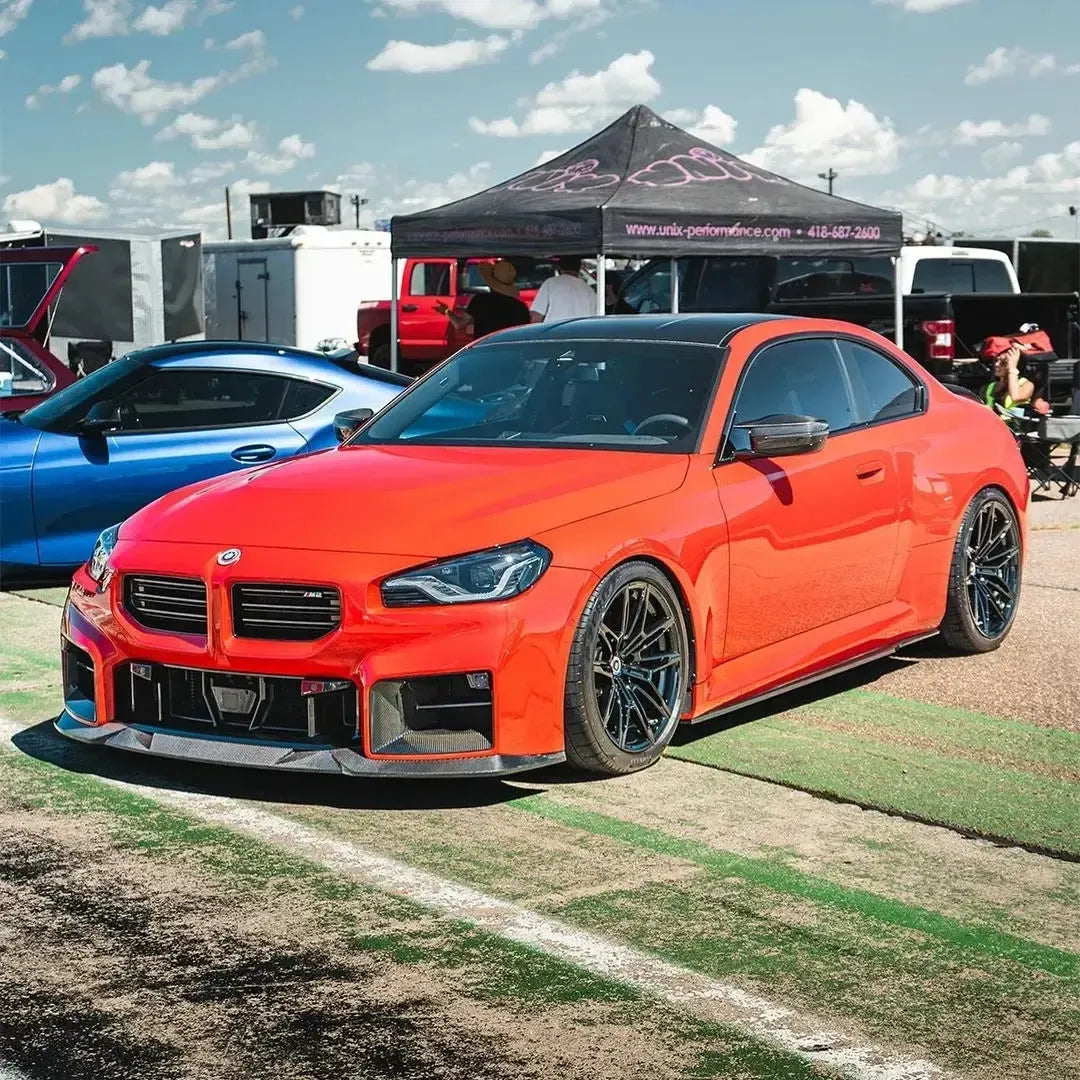 MP Style Carbon Fiber Front Lower Grille Frame - BMW G87 M2