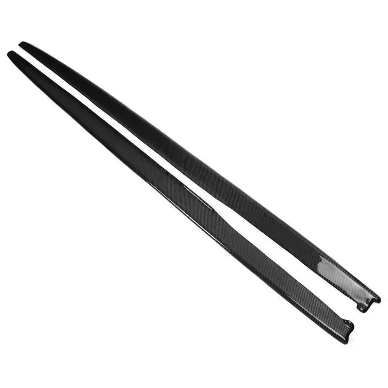 BMW F30 3 Series MP-Style Wet Carbon Fiber Side Skirts