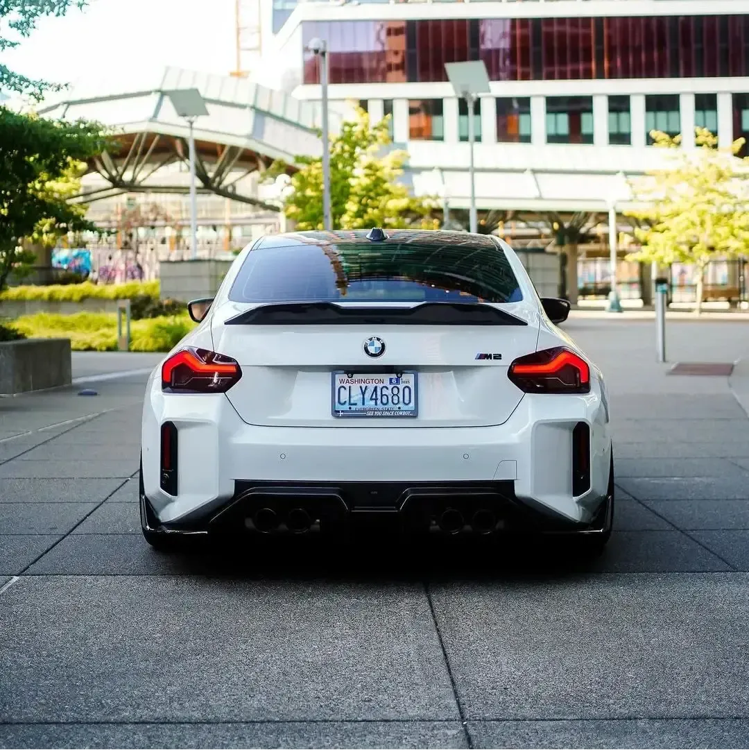 MP Style Carbon Fiber Trunk Spoiler - BMW G87 M2 & G42 2 Series