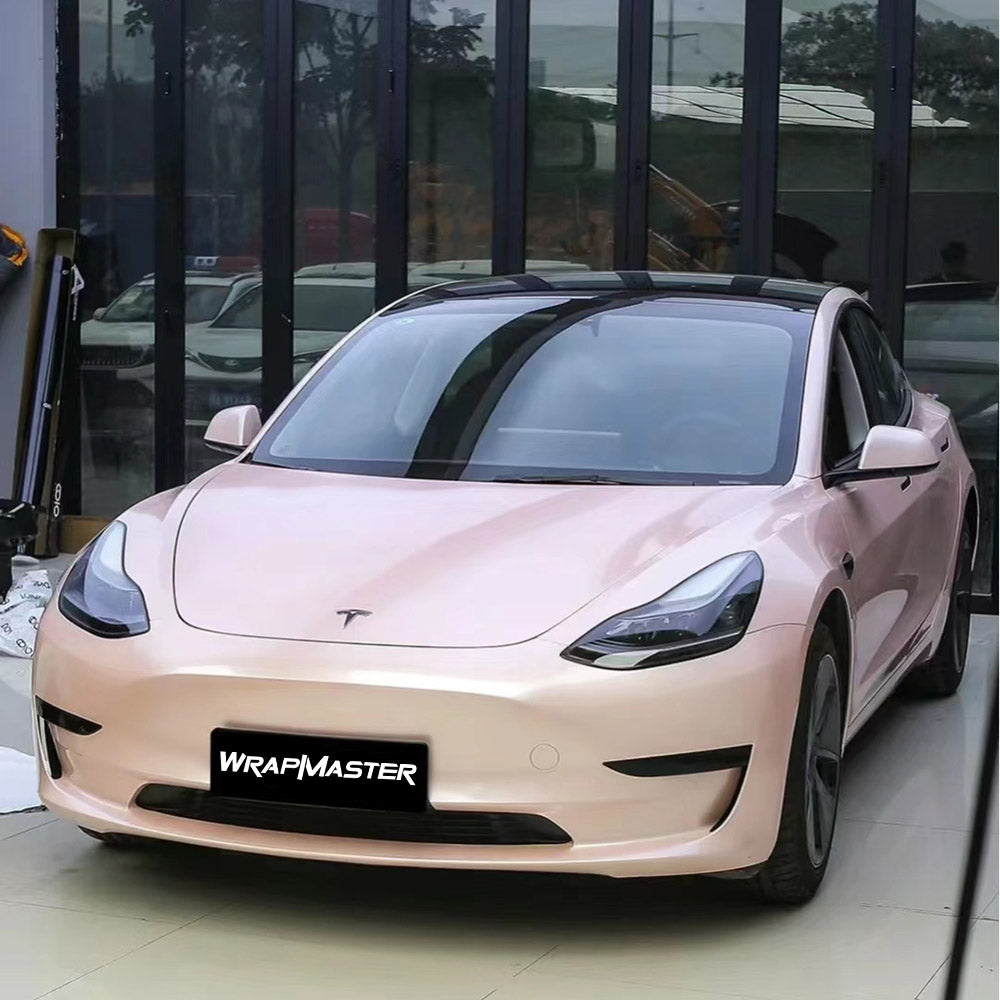 Macaron Gloss Peach Pink Auto Wrappen