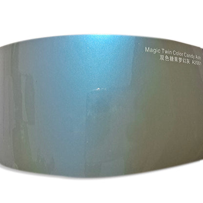 Twin Color Metallic Candy Ash Color Shift Wrap