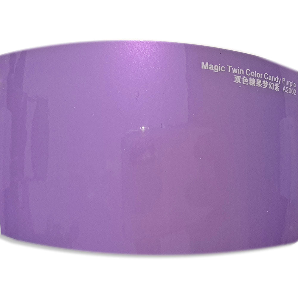 Twin Color Metallic Purple Color Shift Wrap