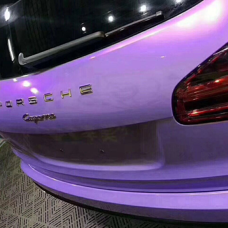 Twin Color Metallic Purple Color Shift Wrap