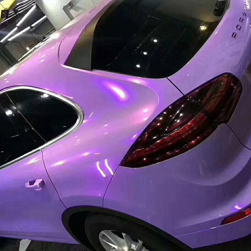 Twin Color Metallic Purple Color Shift Wrap
