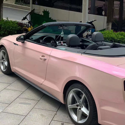 Twin Color Metallic Pink Color Shift Wrap