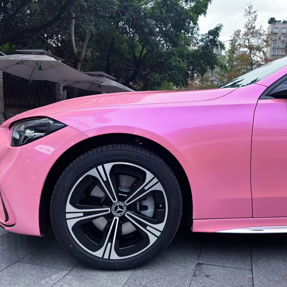 Twin Color Metallic Purple Pink Color Shift Wrap