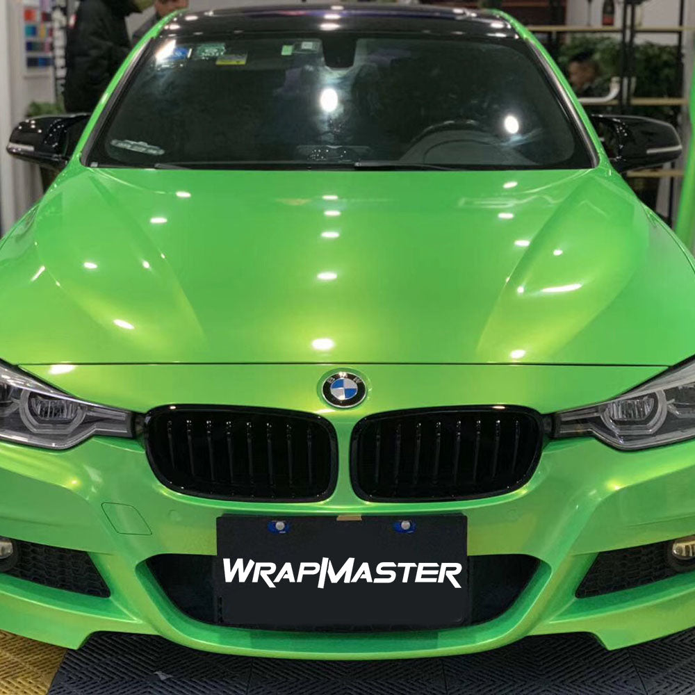 Fluorescent Gold Color Shift Vinyl Wrap