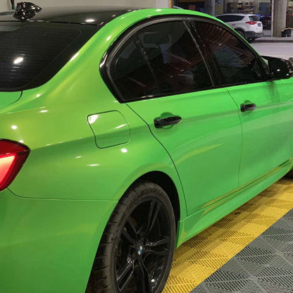 Fluorescent Gold Color Shift Vinyl Wrap