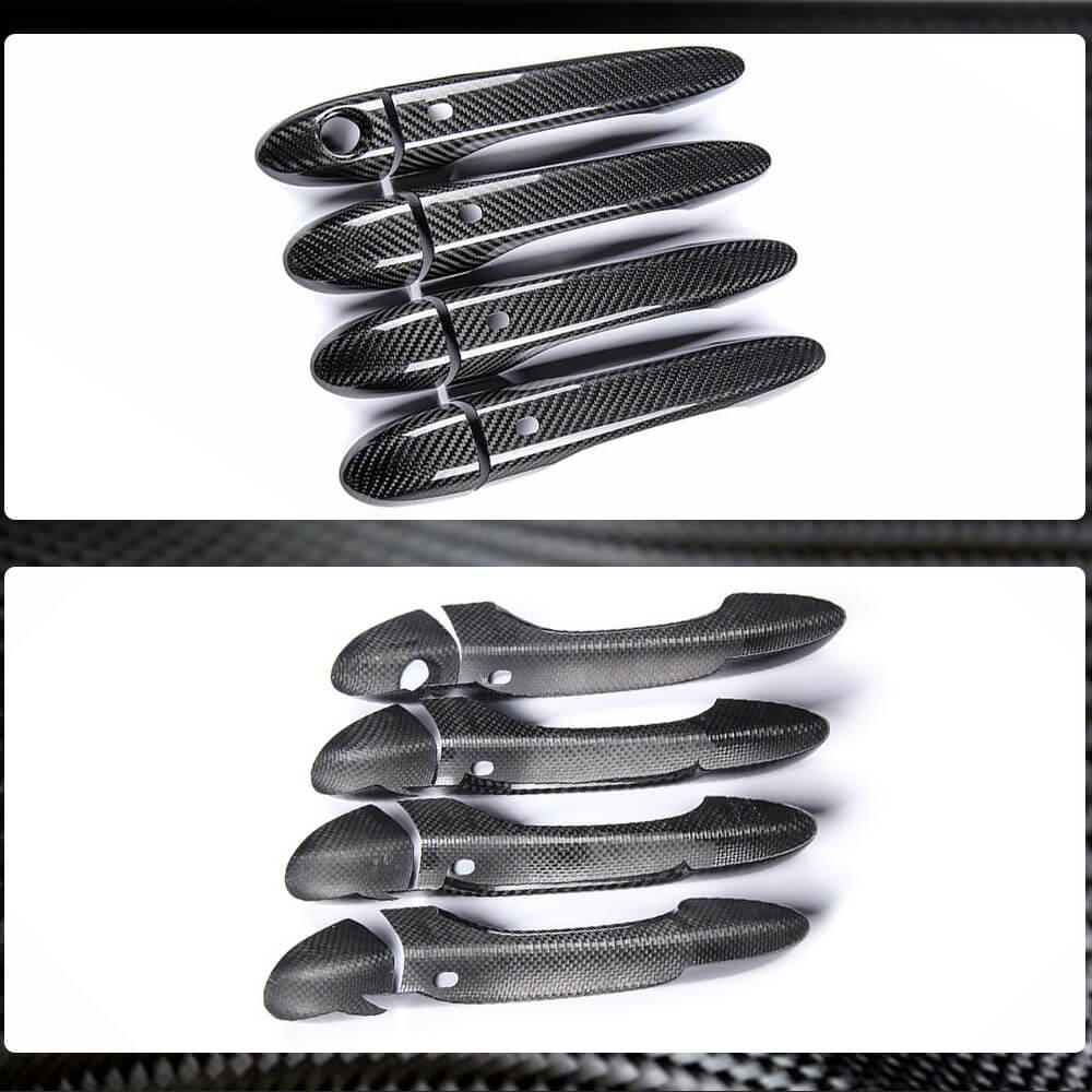 Maserati Levante 2016-2020 Door Handle Covers Dry Carbon Fiber