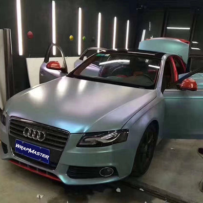 Matte Diamonds Grey to Blue Wrap