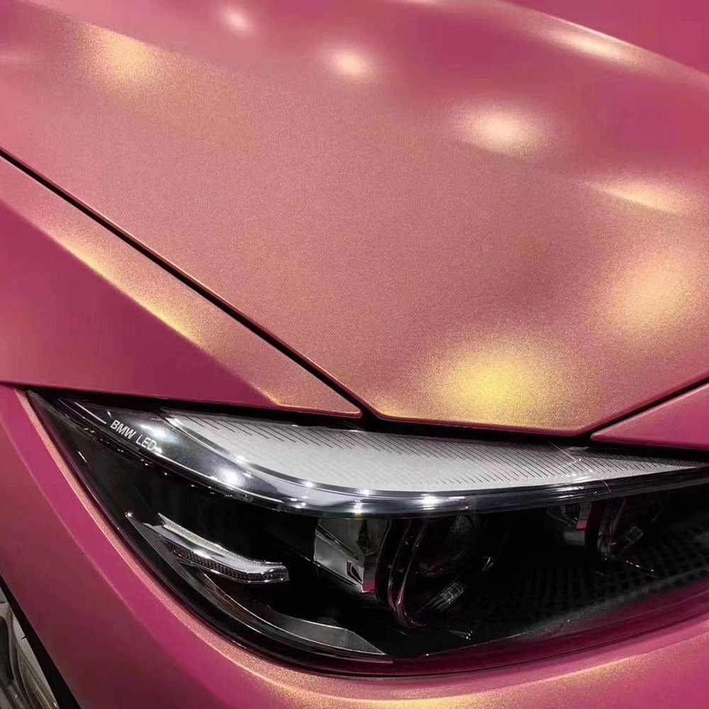 Diamonds Glitter Chameleon Gold Pink Vehicle