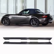 Mazda MX5 MX-5 2022+ Side Skirts Door Black PU