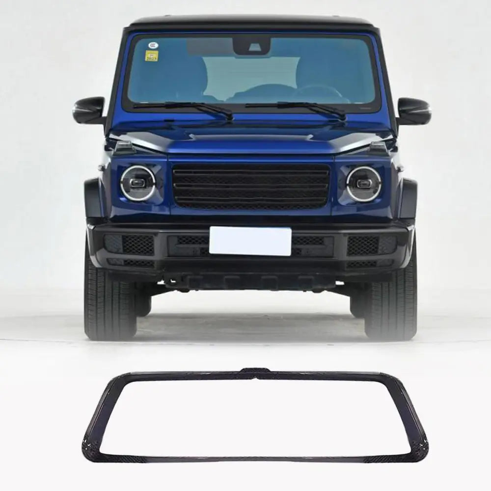 Mercedes-Benz G Class W464 G500 G550 Sport Utility 4-Door 2019-2023 Front Grille Dry Carbon Fiber