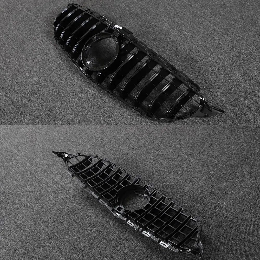 Mercedes Benz C-Class W205 C205 Sport 2Door 4Door 2019-2020 Glossy Black ABS Front Grille
