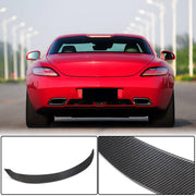 Mercedes Benz C197 R197 SLS AMG 2010-2013 Rear Trunk Spoiler Carbon Fiber