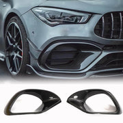 Mercedes Benz CLA45 AMG Sedan 4-Door 2020-2023 Front Bumper Vents Carbon Fiber