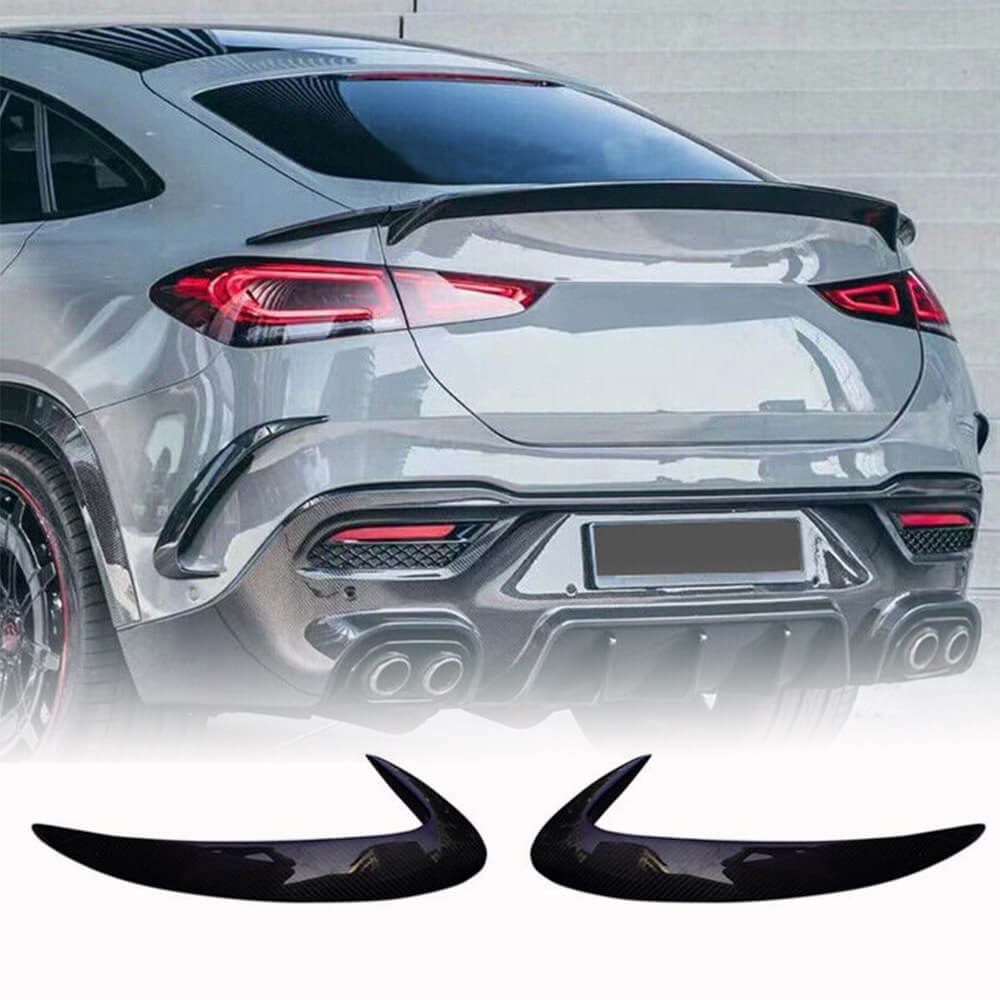Mercedes Benz GLE Class C167 Coupe 2020UP Rear Bumper Splitters Carbon Fiber