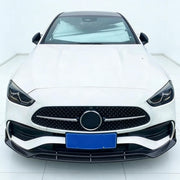Mercedes Benz W206 C200 C300 Sedan 2022-2025  Front Bumper Lip Carbon Fiber