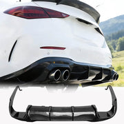 Mercedes Benz W206 C200 C300 Sedan 2022-2025 Rear Bumper Diffuser Carbon Fiber