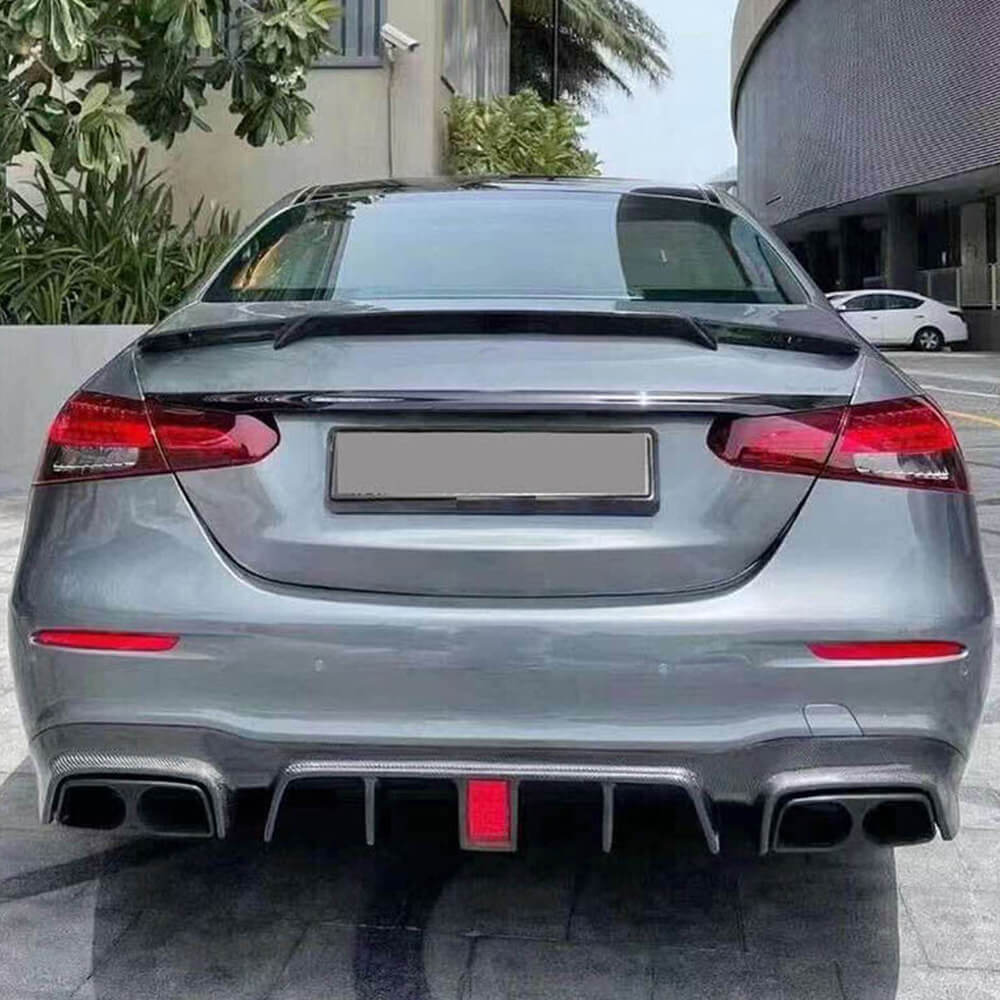 Mercedes Benz W213 E63 (S) AMG 2021-2024 Rear Trunk Spoiler Carbon Fiber