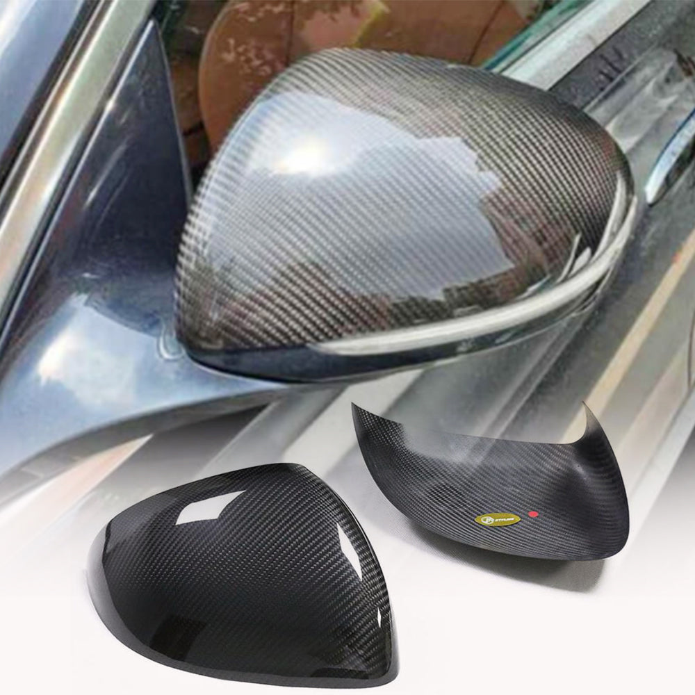Mercedes Benz W206 C206 A206 2021+ Dry Carbon Fiber Mirror Covers Add-on LHD