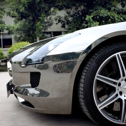 Super Mirror Chrome Black Wolfram Steel