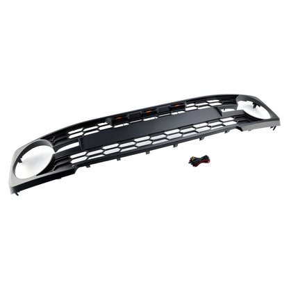 Ford Bronco 2021-2023 Black Front Bumper Grille Grill W/LED