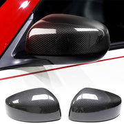 Nissan 370Z Z34 2009-2019 Mirror Covers Add-on Style Dry Carbon Fiber