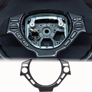Nissan GTR Coupe 2-Door 2009-2015 Steering Wheel Covers Carbon Fiber