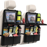 Car seat storage bag, backrest storage bag