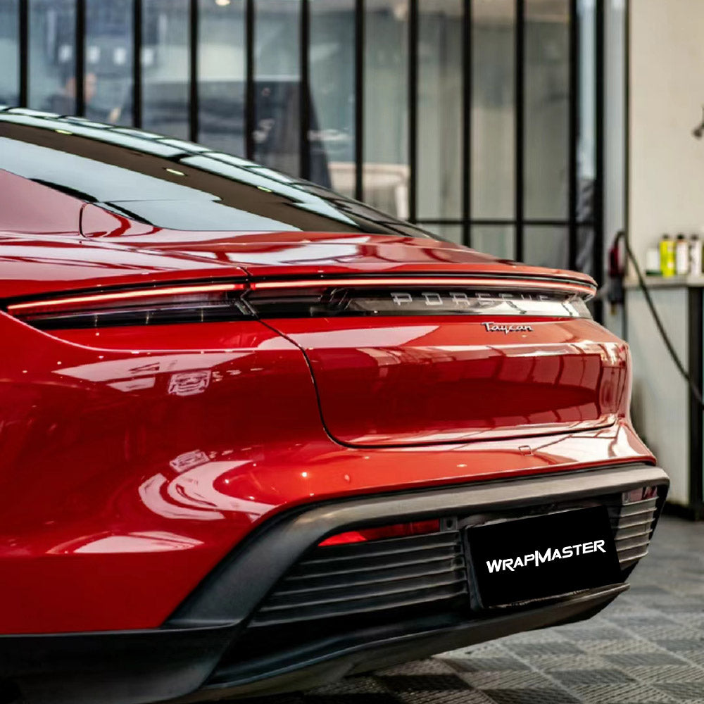 Super Gloss Carmine Red Vinyl Wrap (PET Liner)