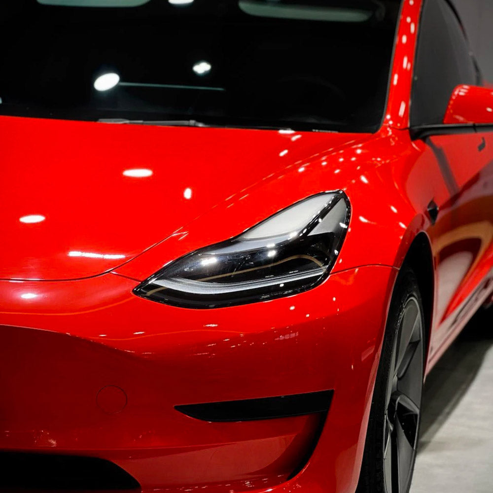 Super Gloss Carmine Red Vinyl Wrap (PET Liner)