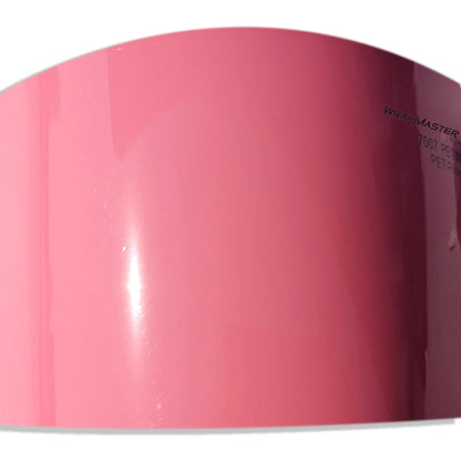Glossy Pink Red Wrap Auto Wrappen (PET Liner)